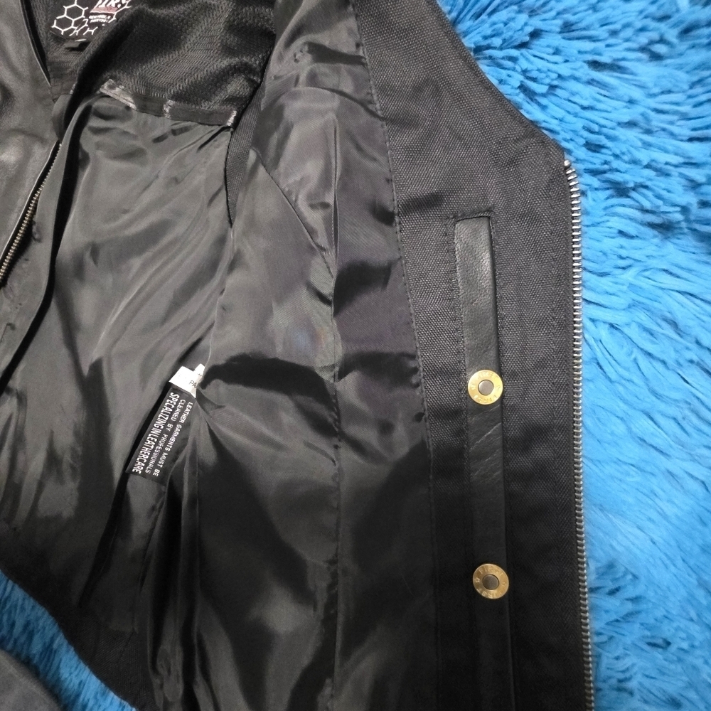 First Manufacturing Savannah Women's Motorcycle Vest Med - Picture 9 of 11